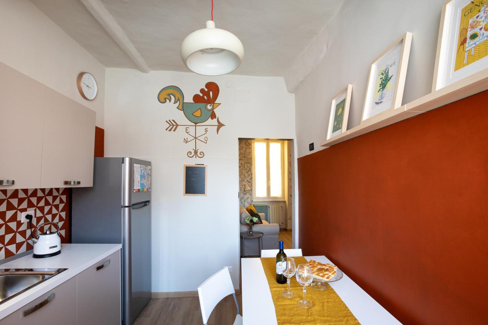 La Casa Del Gallo Genua Zewnętrze zdjęcie